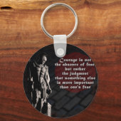 セントフロリアンの勇気の消防士 キーホルダー (正面)