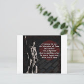 セントフロリアンの勇気の消防士 ポストカード (スタンド正面)