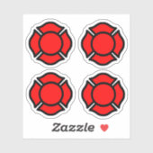 セントフロリアン十字架4-UP シール (シート)