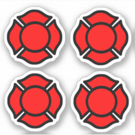 セントフロリアン十字架4-UP シール