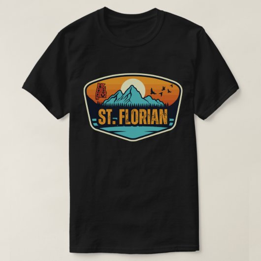 セントフロリアン, アラバマ州 Tシャツ (デザイン正面)