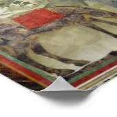 セントフ与えレシスが見知らぬ人に上着を着る ポスター (角)