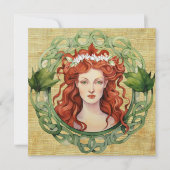 セントブリジッドインボルクリースグリーティ異教のングカード カード (正面)