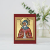 セントブリジッドオブキルデア祈りの言葉カード ポストカード (スタンド正面)