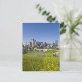 セントブリッジとダウンタウンカルガリー,アルバータ, 2 ポストカード (スタンド正面)