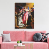 セントブルーノ祈りの言葉, 1671 キャンバスプリント (インサイチュ (リビング))