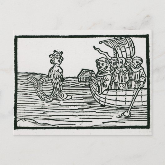 セントブレダンとサイレン ポストカード (正面)