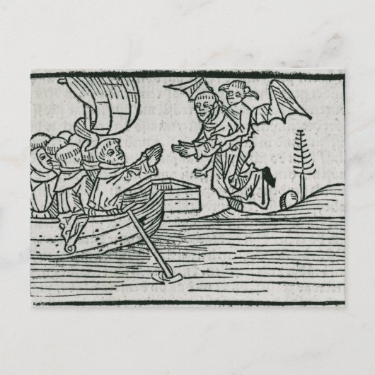 セントブレダンと悪魔 ポストカード (正面)