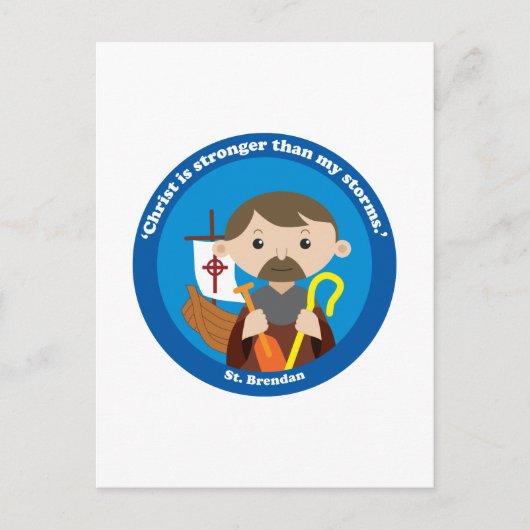 セントブレダン ポストカード (正面)