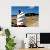 セントブレレードビーチ ポスター (ホームオフィス)