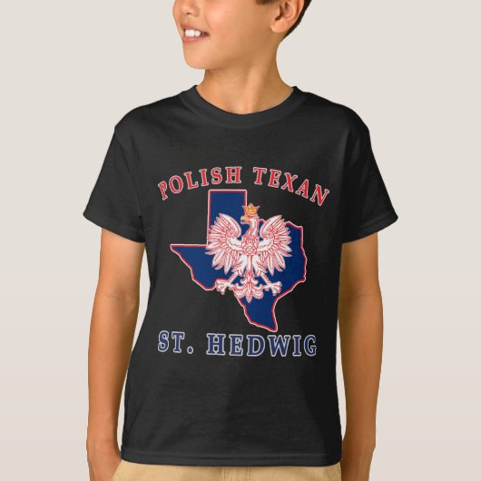 セントヘドウィグポーランドテキサン Tシャツ (正面)