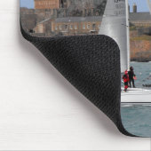 セントヘリアハーバーへのセーリング マウスパッド (コーナー)