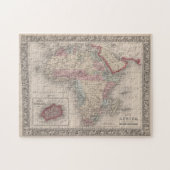 セントヘレナが付いているアフリカの地図 ジグソーパズル (横)