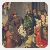 セントヘレナと真の十字架の奇跡 スクエアシール (正面)