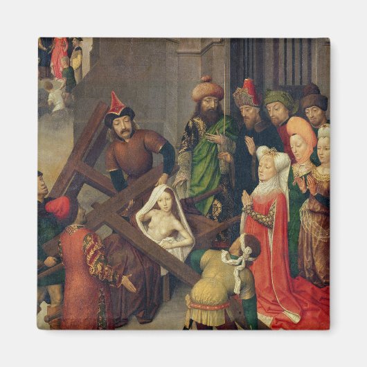 セントヘレナと真の十字架の奇跡 マグネット (正面)