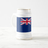 セントヘレナの旗 ビールジョッキ (正面左)