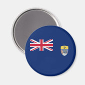 セントヘレナの旗 マグネット (正面/裏面)