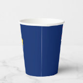 セントヘレナの旗 紙コップ (右)