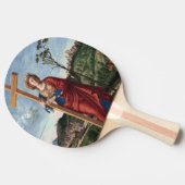 セントヘレナバイシマダコネリアーノ 卓球ラケット (横)