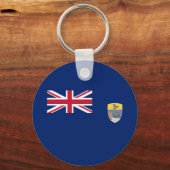 セントヘレナ国旗 キーホルダー (裏面)