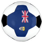 セントヘレナ国旗 サッカーボール (回転)