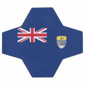 セントヘレナ国旗 サッカーボール (フラット)
