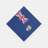 セントヘレナ国旗 スタンダードランチョンナプキン (角)