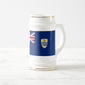 セントヘレナ国旗 ビールジョッキ (正面右)