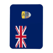 セントヘレナ国旗 マグネット (縦)