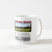 セントヘレナ島のマグ コーヒーマグカップ (正面右)