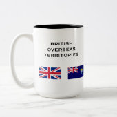 セントヘレナ島*コーヒーカップ ツートーンマグカップ (左)