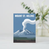 セントヘレンズ山国立火山記念碑 ポストカード (スタンド正面)