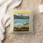 セントヘレン山 | ワシントン クッション (ブランケット)