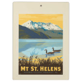 セントヘレン山 | ワシントン クリップボード (裏面)