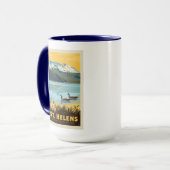 セントヘレン山 | ワシントン マグカップ (正面左)