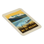 セントヘレン山 | ワシントン マグネット (右側)