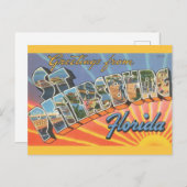 セントペテルブルクの挨拶 ポストカード (正面/裏面)