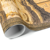 セントペテロ大聖堂と噴水ローマイタリア ラッピングペーパー (ロールコーナー)