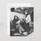 セントペラジーの思い出の挿絵 ポストカード (正面/裏面)