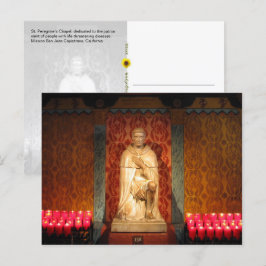 セントペレグリネの礼拝堂、カリフォルニア州サン・フアン・カピストラーノ - ポストカード