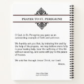 セントペレグリン・パトロン・オブ・ガン患者 ノートブック (裏面)