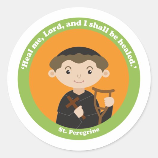 セントペレグリン ラウンドシール (正面)