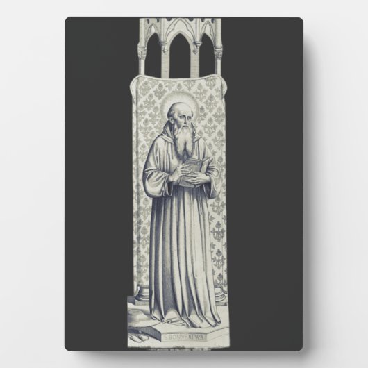 セントボナベンチャーセラフィック医師 フォトプラーク (正面)