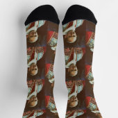 セントポープポールVIビショップ・オブ・ローマ ソックス (上部)