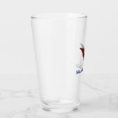 セントポールのエンブレム，メソタガラス タンブラーグラス (右)