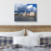 セントポールのカテドラル キャンバスプリント (インサイチュ (寝室))