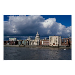 セントポールのカテドラル ポスター