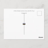 セントポールのカテドラル ポストカード (裏面)