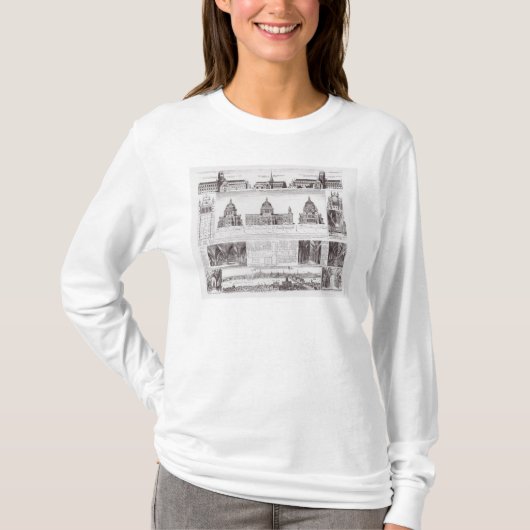 セントポールのカテドラル Tシャツ (正面)