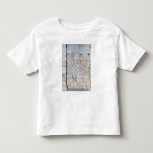 セントポールのクリプトの壁の詳細 トドラーTシャツ (正面)